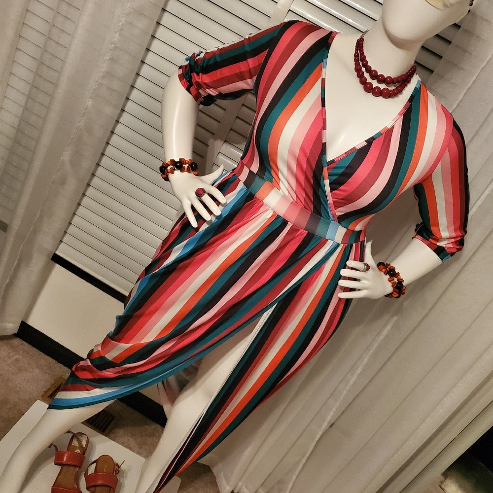 Multi Color Maxi Dress